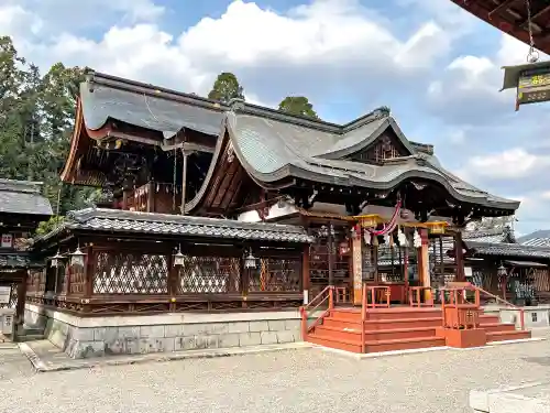 沙沙貴神社の本殿