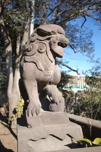 栗橋八坂神社の狛犬