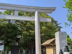 白旗神社の鳥居