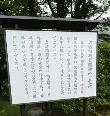 大坊稲荷大明神(福島県)