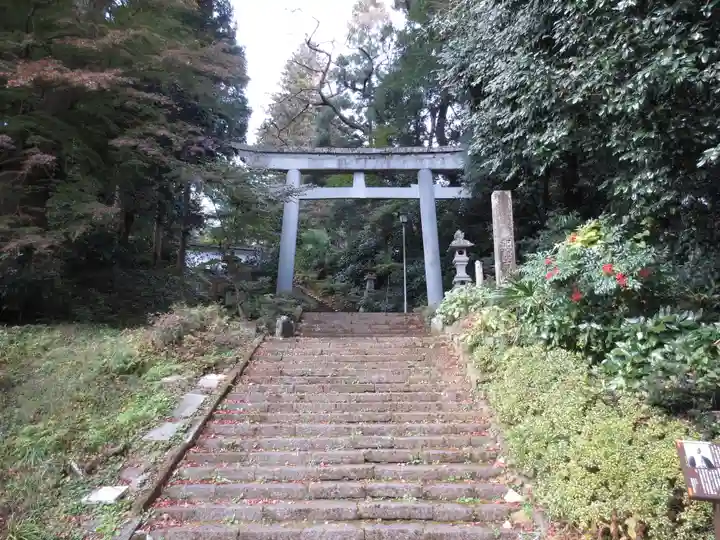 石都々古和気神社の鳥居