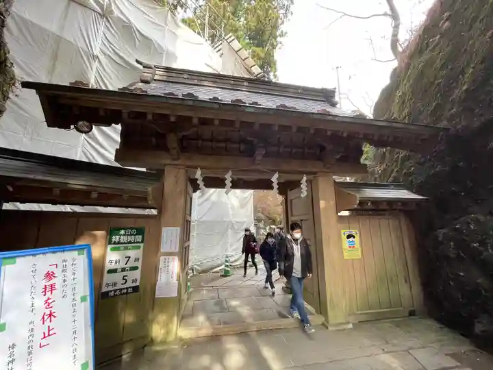 榛名神社の山門・神門