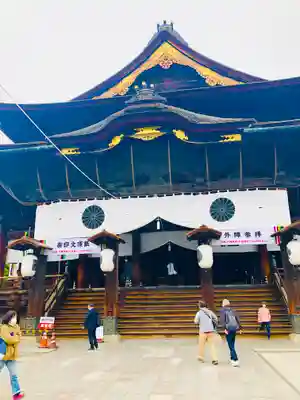善光寺の本殿・本堂
