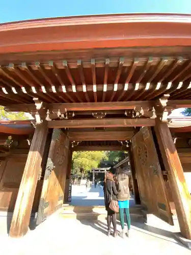 明治神宮の山門・神門