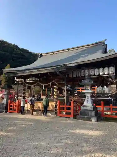 龍田大社の本殿・本堂