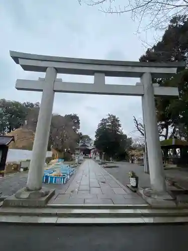 東沼神社の鳥居