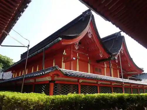 伊佐爾波神社の本殿