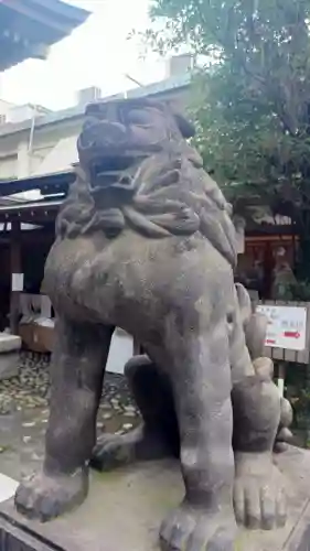 下谷神社の狛犬