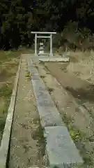 神社(名称不明)の鳥居