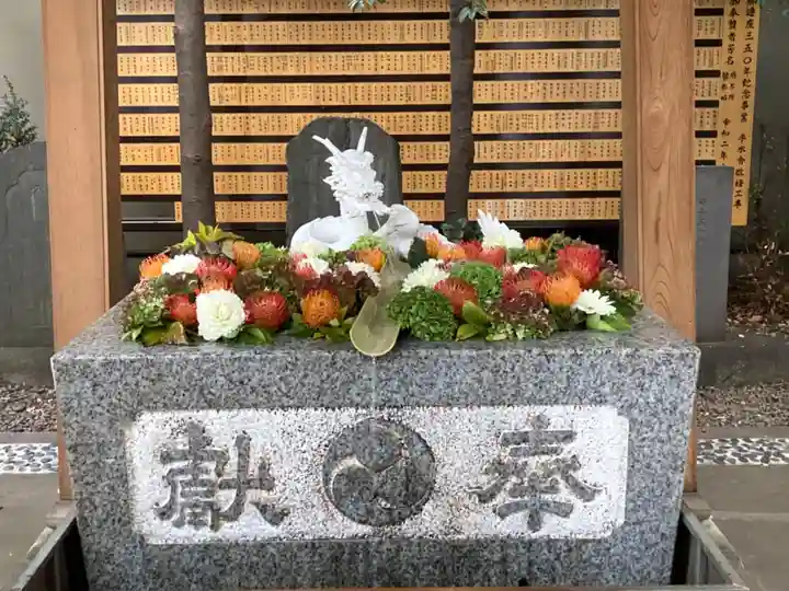 田無神社の手水舎
