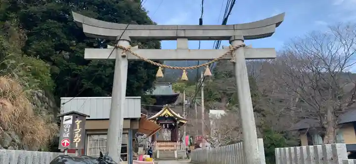 筑波山神社の鳥居
