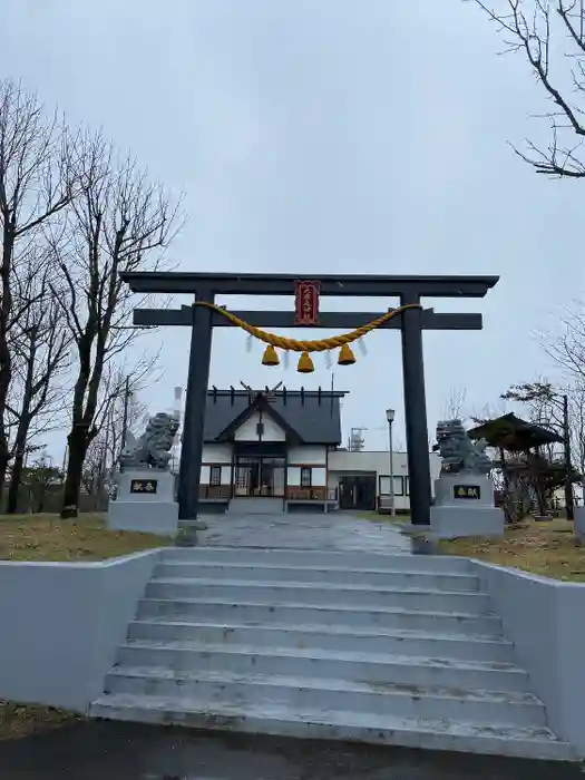 大楽毛神社の鳥居