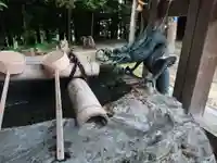 八柱神社の手水舎