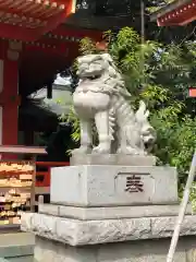 自由が丘熊野神社の狛犬