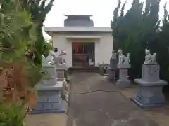 妻恋稲荷神社の狛犬