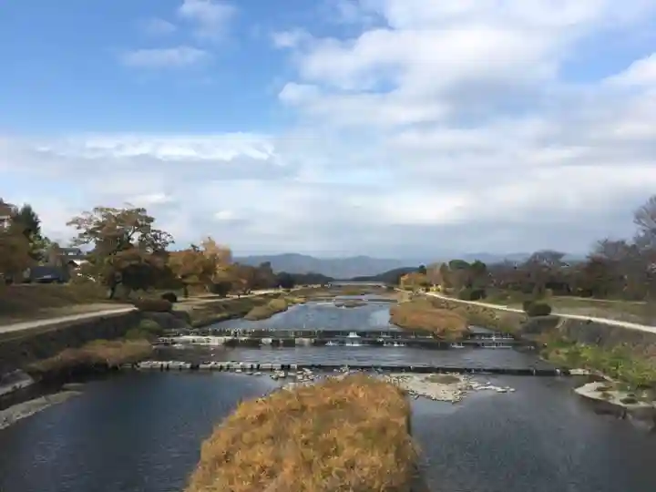 河合神社(鴨川合坐小社宅神社)の景色