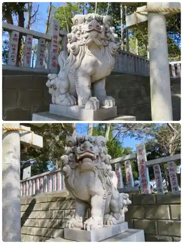 大宮・大原神社の狛犬