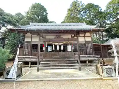 白川神社の本殿・本堂