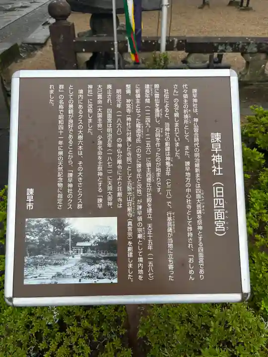 諫早神社(九州総守護 四面宮)(長崎県)