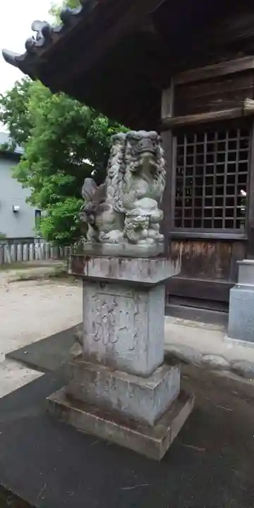 八幡社(北一色八幡社)の狛犬