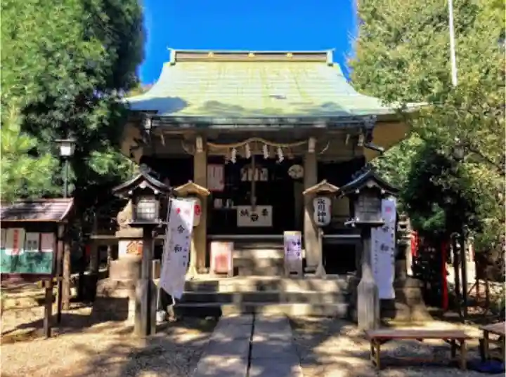 上目黒氷川神社の本殿・本堂