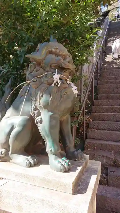 愛宕神社の狛犬