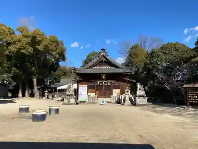 伊久智神社の本殿・本堂