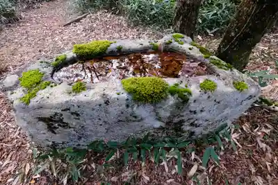 比婆山熊野神社の手水舎