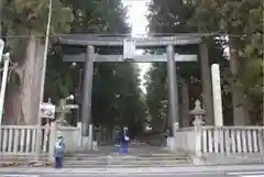 北口本宮冨士浅間神社の鳥居