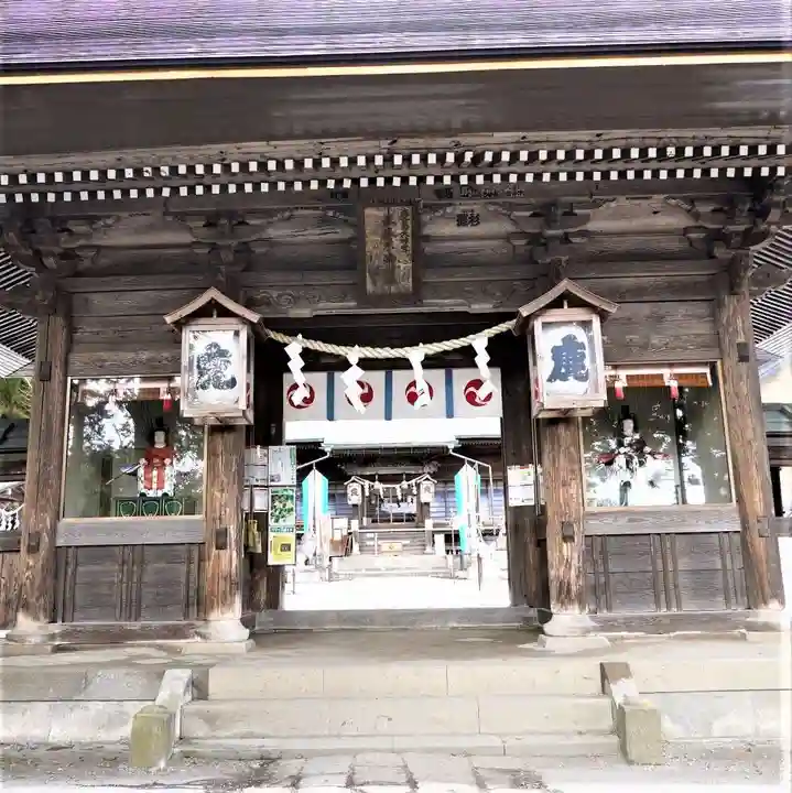 鹿嶋神社の山門・神門