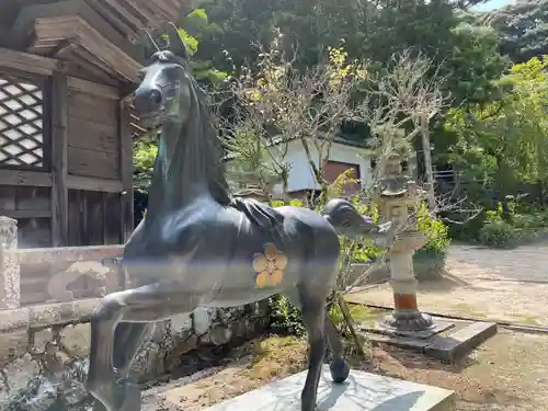 古熊神社の狛犬