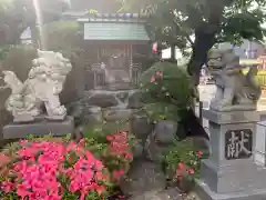 神戸岡神社の狛犬