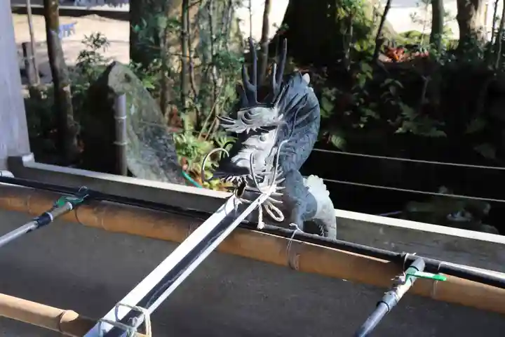 白鬚神社の手水舎