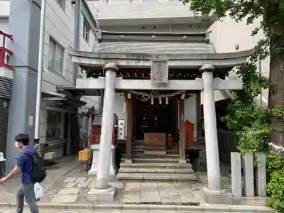 大井蔵王権現神社の鳥居