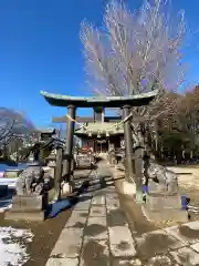 諏訪神社の鳥居