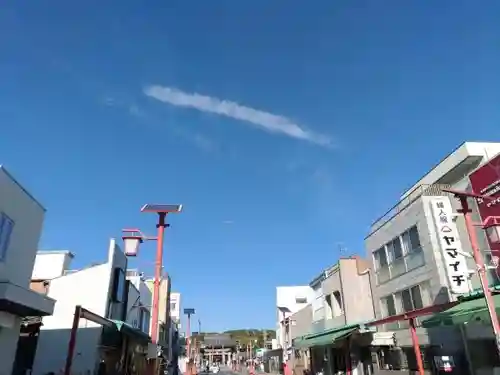 真清田神社の周辺