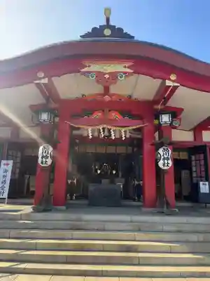 品川神社の本殿・本堂