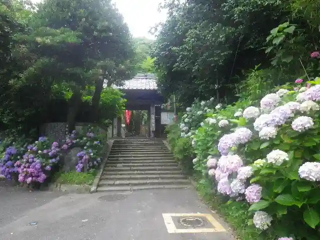 岩殿寺の山門・神門