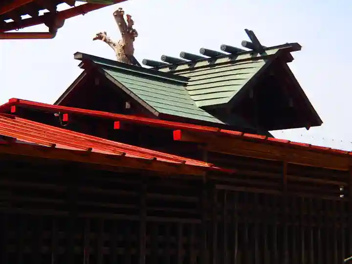 牛島 女體神社の本殿・本堂