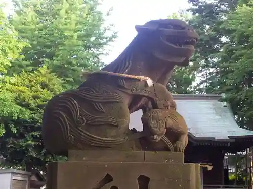 長島神社の狛犬