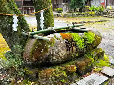 小椋神社の手水舎