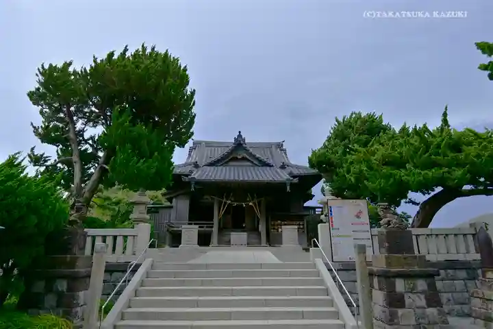 森戸大明神(森戸神社)の本殿・本堂