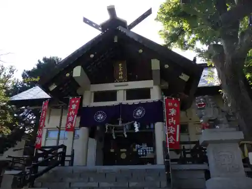 豊平神社の本殿