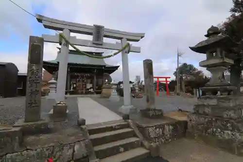 熊野福藏神社の鳥居