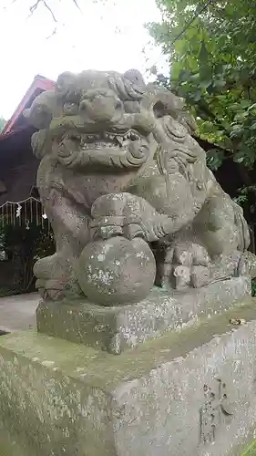 黒磯神社の狛犬