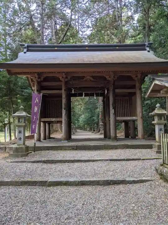 八幡神社(武芸八幡宮)の山門・神門