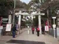 富部神社の鳥居