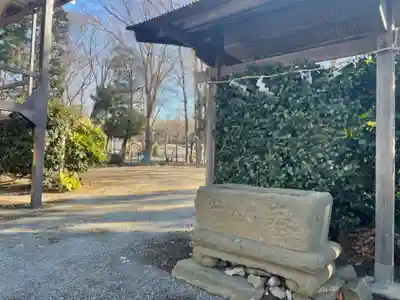 下溝八幡宮の手水舎