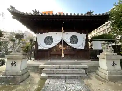 お菊神社（十二所神社境内社）の本殿・本堂