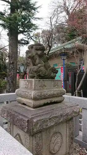 五條天神社の狛犬